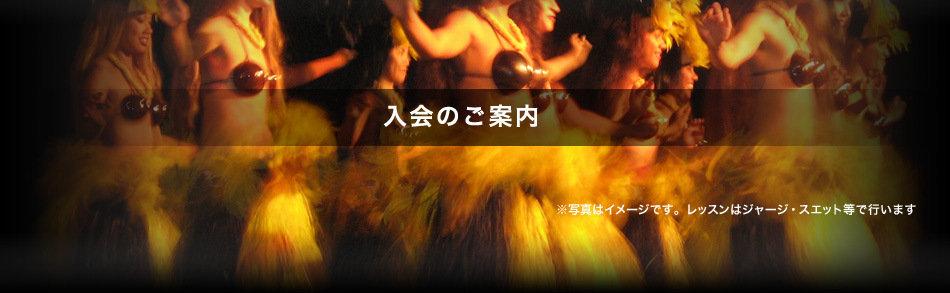 ノアダンス教室入校のご案内