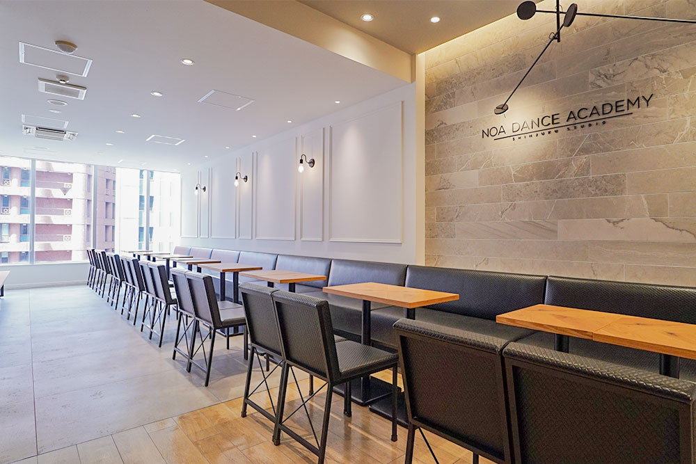 ノアダンスアカデミー新宿校ロビー