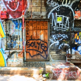 落書きからアートへ。グラフィティの世界