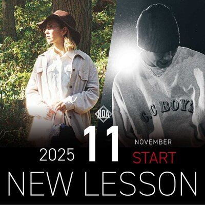 【NEW LESSON】2025年11月スタートのレッスン！